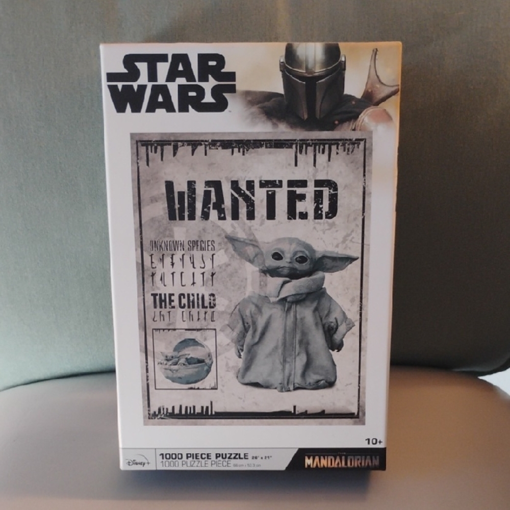 Star Wars Mandalorian Wanted Poster Puzzle